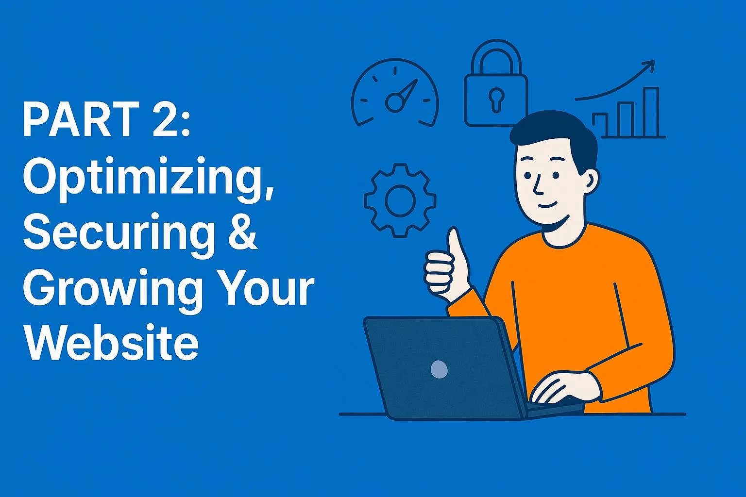Cover image for: Part 2: Optimizing, Securing & Growing Your Website