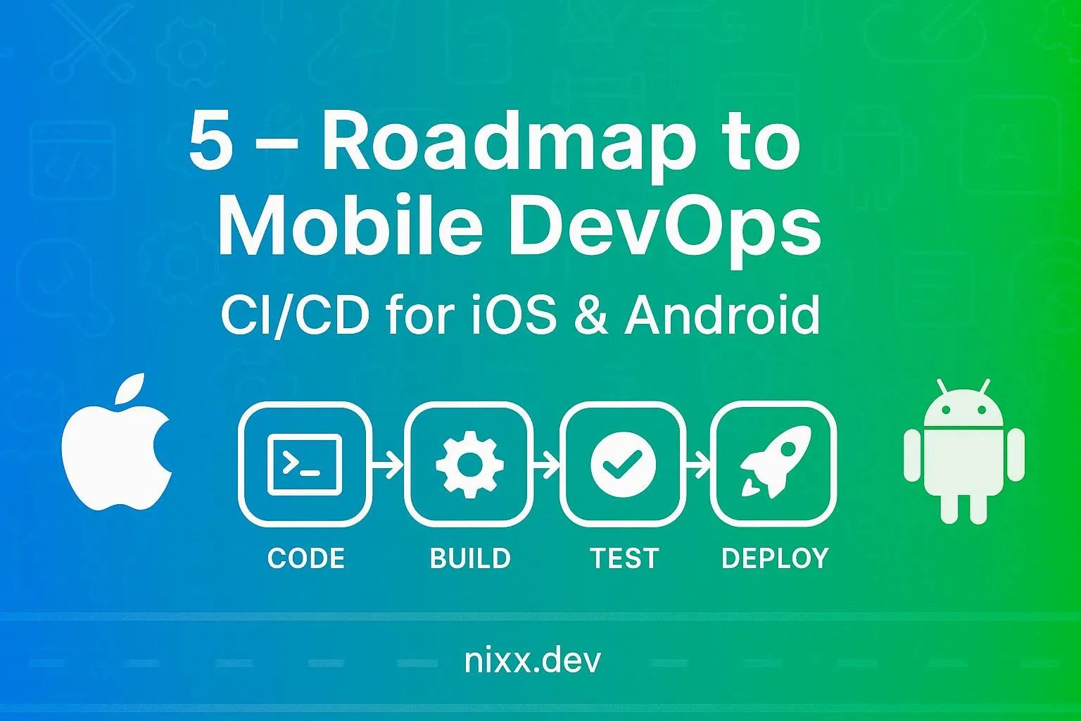 Cover image for: 5 – Roadmap to Mobile DevOps: CI/CD for iOS & Android