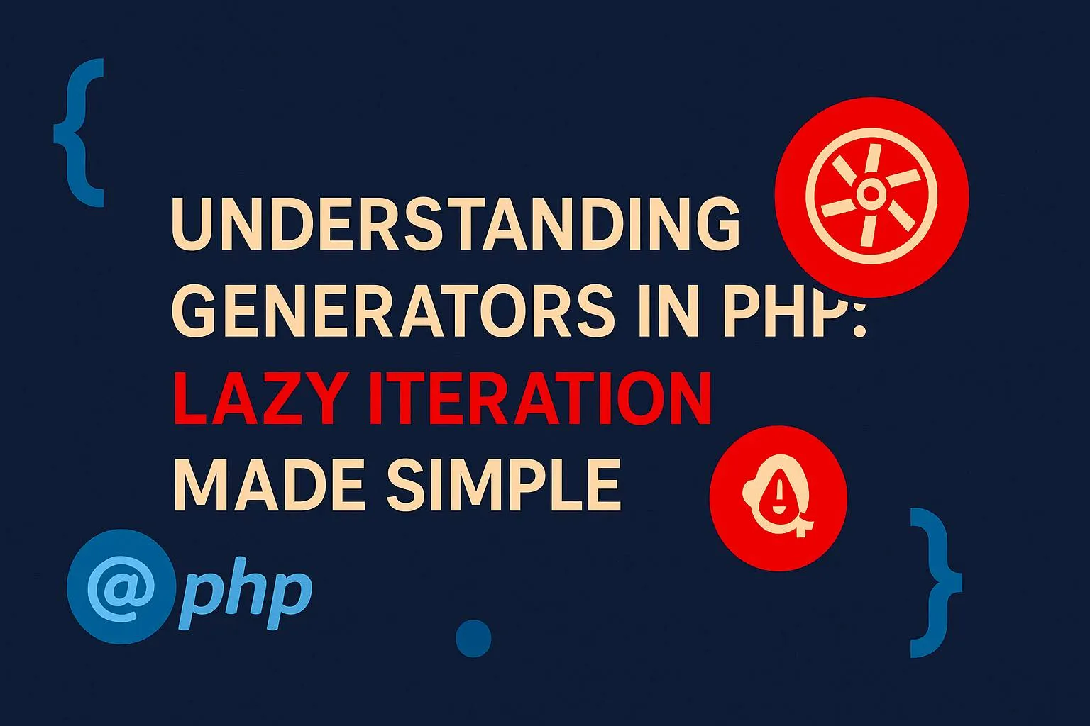 Cover image for: Understanding Generators in PHP: Lazy Iteration Made Simple