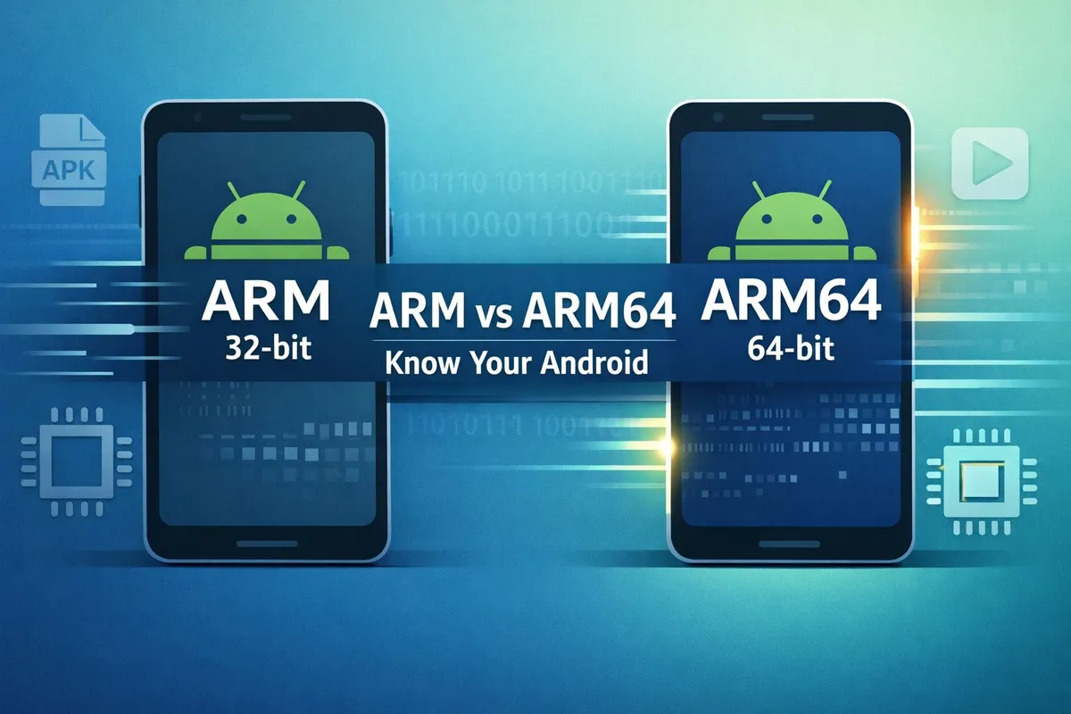 Cover image for: Is Your Android Device ARM or ARM64? Here’s How to Check (2026 Guide)